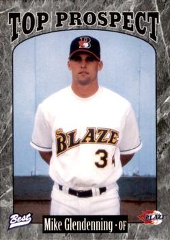 1997 Best California League Top Prospects #1 Mike Glendenning Front