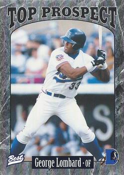 1997 Best Carolina League Top Prospects #23 George Lombard Front