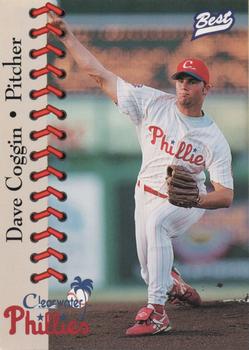 1997 Best Clearwater Phillies #3 Dave Coggin Front