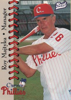 1997 Best Clearwater Phillies #26 Roy Majtyka Front