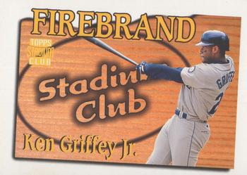 1997 Stadium Club - Firebrand Redemption #FB5 Ken Griffey Jr. Front