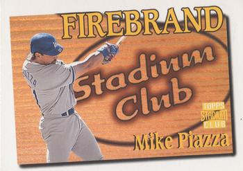 1997 Stadium Club - Firebrand Redemption #FB10 Mike Piazza Front