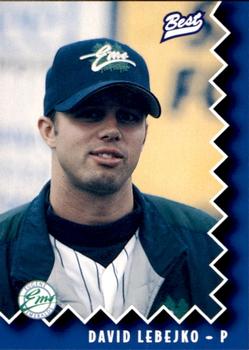 1997 Best Eugene Emeralds #9 David Lebejko Front