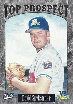 1997 Best Florida State League Top Prospects #27 David Spykstra Front
