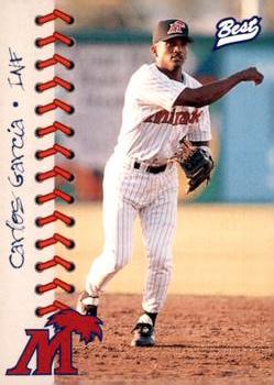1997 Best Fort Myers Miracle #11 Carlos Garcia Front
