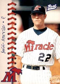 1997 Best Fort Myers Miracle #13 Jeff Harris Front