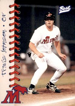 1997 Best Fort Myers Miracle #14 Travis Johnson Front
