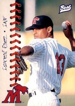 1997 Best Fort Myers Miracle #23 Israel Paez Front