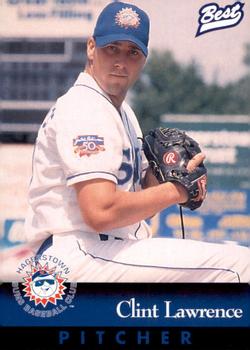 1997 Best Hagerstown Suns #9 Clint Lawrence Front