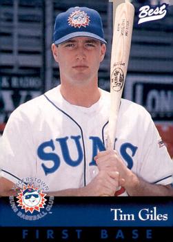 1997 Best Hagerstown Suns #14 Tim Giles Front