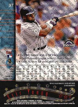 1997 Stadium Club - Members Only #37 Eric Young Back