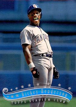 1997 Stadium Club - Members Only #66 Rickey Henderson Front