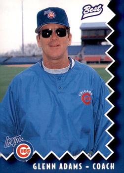 1997 Best Iowa Cubs #3 Glenn Adams Front