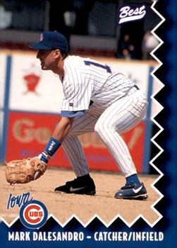 1997 Best Iowa Cubs #10 Mark Dalesandro Front