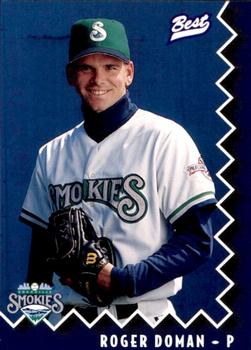 1997 Best Knoxville Smokies #9 Roger Doman Front