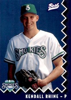 1997 Best Knoxville Smokies #20 Kendall Rhine Front
