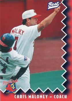 1997 Best Louisville Redbirds #3 Chris Maloney Front
