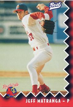 1997 Best Louisville Redbirds #21 Jeff Matranga Front