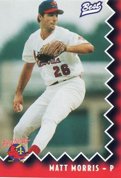 1997 Best Louisville Redbirds #24 Matt Morris Front
