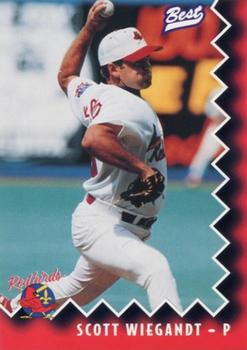 1997 Best Louisville Redbirds #30 Scott Wiegandt Front