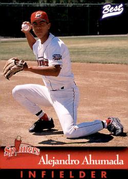 1997 Best Lowell Spinners #4 Alejandro Ahumada Front