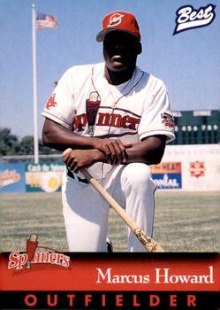 1997 Best Lowell Spinners #10 Marcus Howard Front