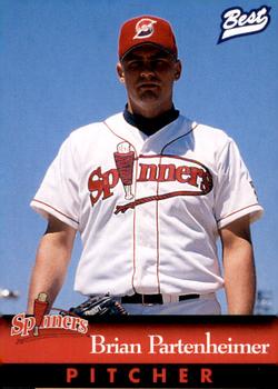 1997 Best Lowell Spinners #28 Brian Partenheimer Front
