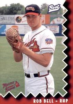 1997 Best Macon Braves #2 Rob Bell Front