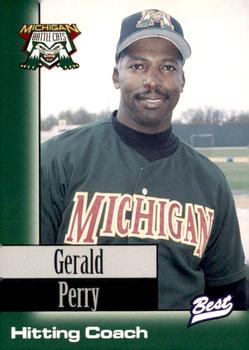 1997 Best Michigan Battle Cats #3 Gerald Perry Front