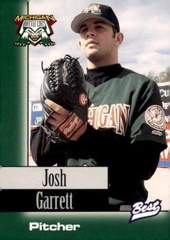 1997 Best Michigan Battle Cats #11 Josh Garrett Front