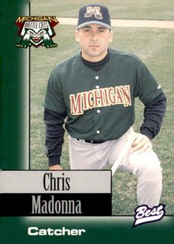 1997 Best Michigan Battle Cats #20 Chris Madonna Front