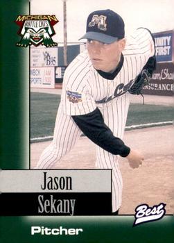 1997 Best Michigan Battle Cats #25 Jason Sekany Front