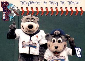 1997 Best Mobile BayBears #4 BayBear / Bay B. Bear Front