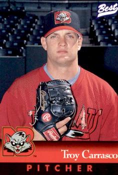 1997 Best New Britain Rock Cats #7 Troy Carrasco Front