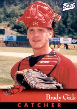 1997 Best New Jersey Cardinals #8 Brady Gick Front