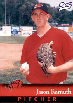 1997 Best New Jersey Cardinals #12 Jason Karnuth Front