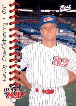 1997 Best Oklahoma City 89ers #10 Kevin Castleberry Front