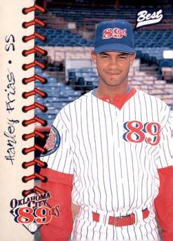 1997 Best Oklahoma City 89ers #15 Hanley Frias Front