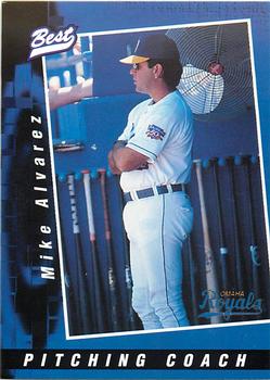 1997 Best Omaha Royals #2 Mike Alvarez Front