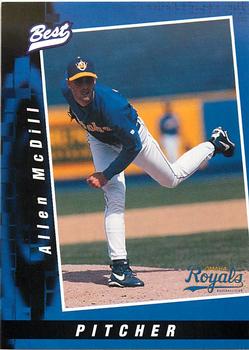 1997 Best Omaha Royals #10 Allen McDill Front