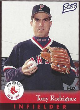 1997 Best Pawtucket Red Sox #22 Tony Rodriguez Front