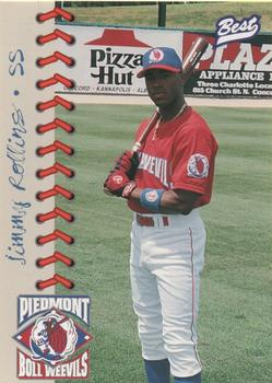 1997 Best Piedmont Boll Weevils #24 Jimmy Rollins Front