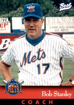 1997 Best Pittsfield Mets #2 Bob Stanley Front