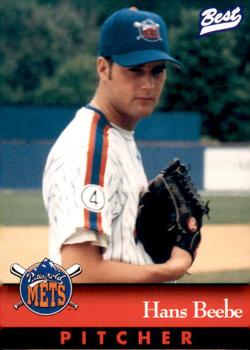 1997 Best Pittsfield Mets #7 Hans Beebe Front