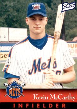 1997 Best Pittsfield Mets #16 Kevin McCarthy Front