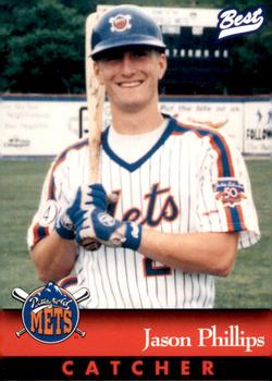 1997 Best Pittsfield Mets #22 Jason Phillips Front