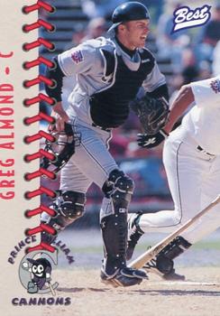1997 Best Prince William Cannons #5 Greg Almond Front