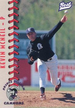 1997 Best Prince William Cannons #22 Kevin McNeill Front
