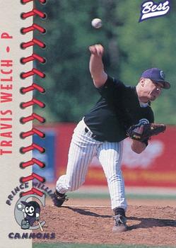 1997 Best Prince William Cannons #29 Travis Welch Front