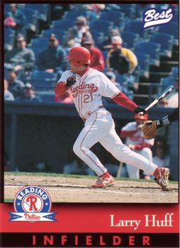 1997 Best Reading Phillies #18 Larry Huff Front